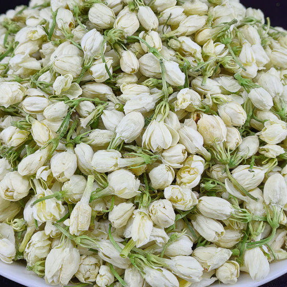Factory wholesale new flower sulfur-free jasmine jasmine dried jasmine bud dried edible dried jasmine tea water in bulk