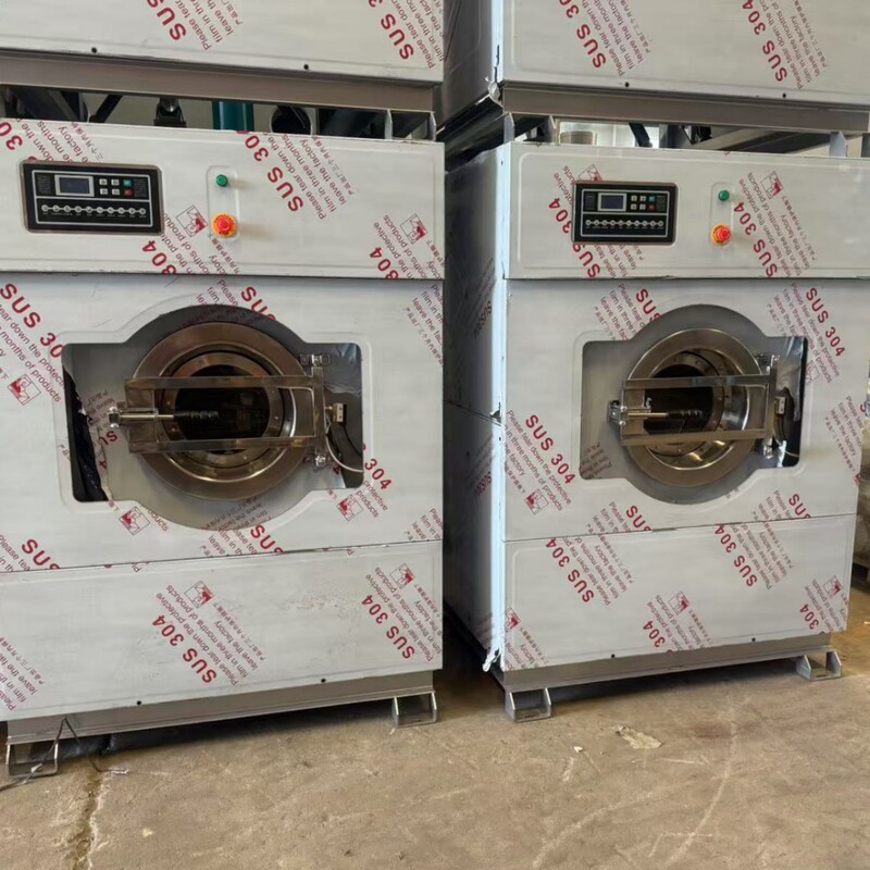 上海万興直販大型工業用洗濯機 100kg 洗濯機器技術研修洗濯機|undefined