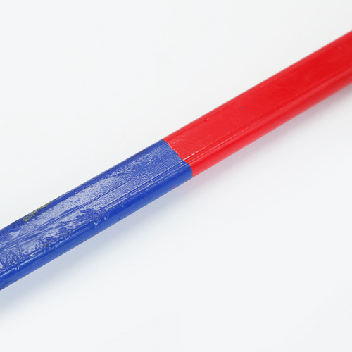Multi-specification carbon steel ram head pry bar nail puller, straight and curved hexagonal steel nail puller, railway pry bar