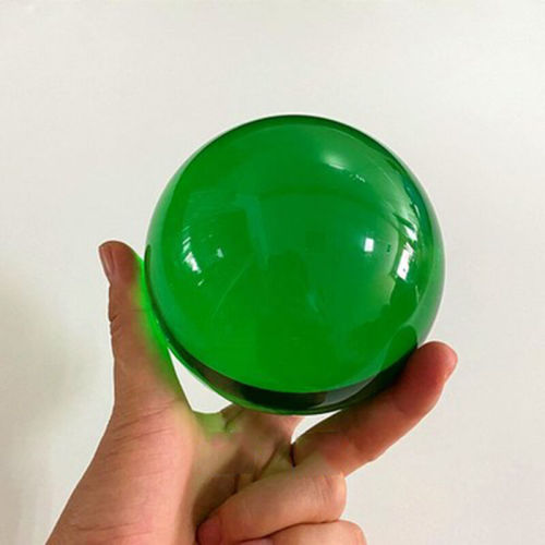 Acrylic color crystal transparent ball game toy decorative solid ball display ball plexiglass ball