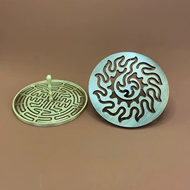 金属工艺品;香炉;香篆/香印