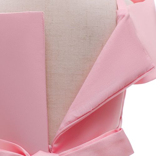 Children's Dress 2024 New European and American Style Strapless Off-the-Shoulder Pleated Princess Dress for Girls' Piano Performance Children's Dress Formal Wear 