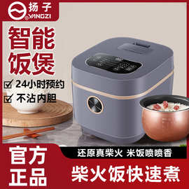 工厂直供扬.子智能多功能电饭煲2-6人3-5L家用电饭锅大容量柴火饭