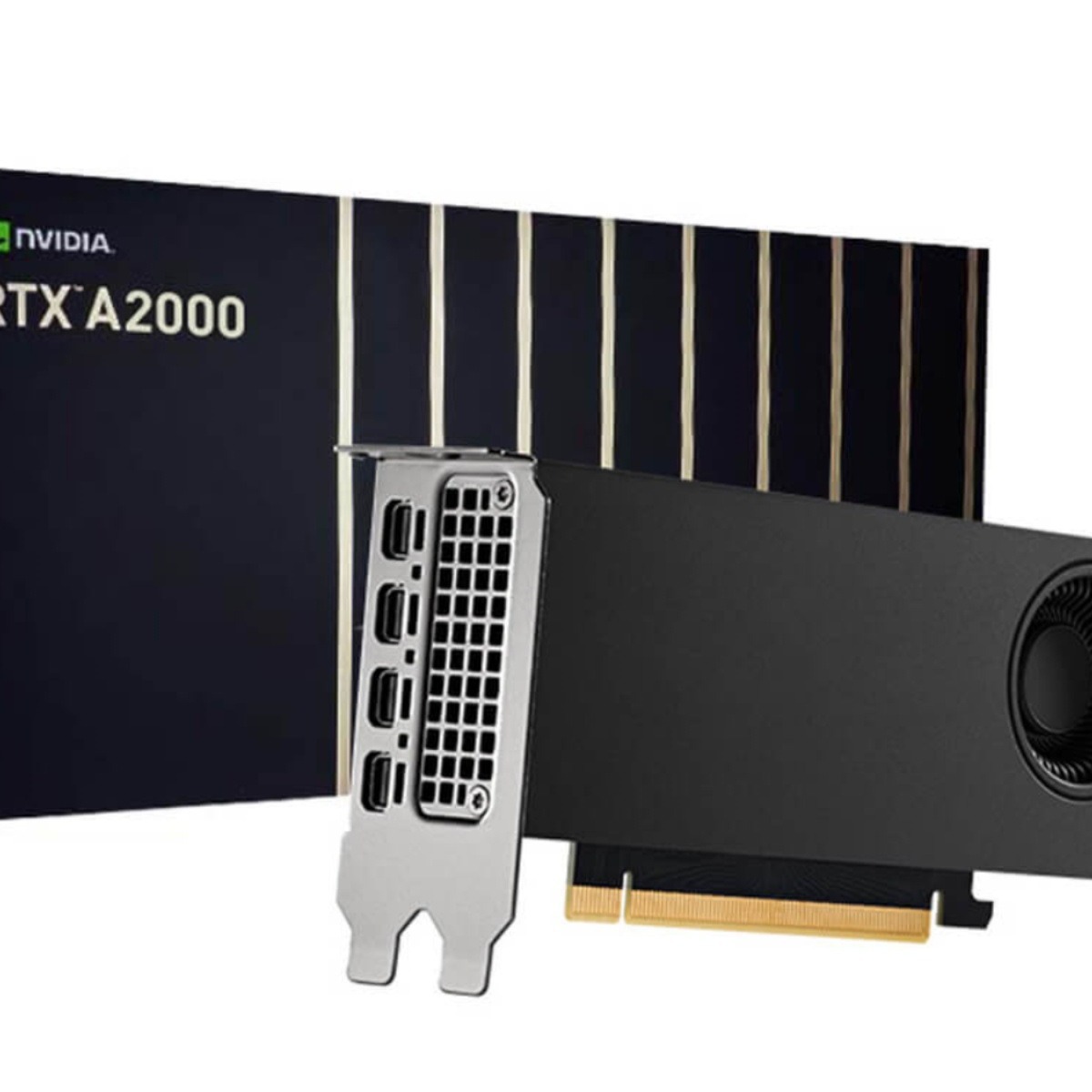 英伟达RTX A2000丽台12G盒装建模渲染NVIDIA专业绘图设计师显卡