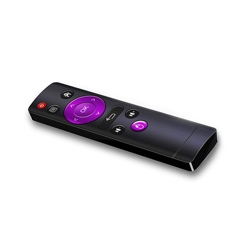 Foreign trade cross -border explosion H96max Android network -set -top box Special purple universal TV box remote control