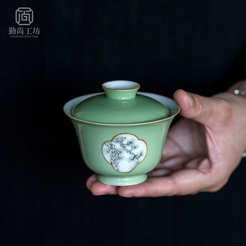 Чайник, чайная чашка для дома, керамический чайный набор, handmade, расписной ручной росписью