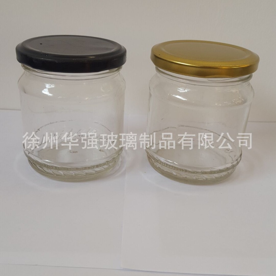 240酱菜玻璃瓶 燕窝瓶 罐头瓶 芝麻酱瓶 辣椒酱瓶 食品玻璃瓶