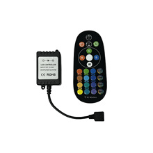 RF��Ƶ24��ң��RGB�ƴ������� LED�߲ʵ������ߵ�������� 5-24V