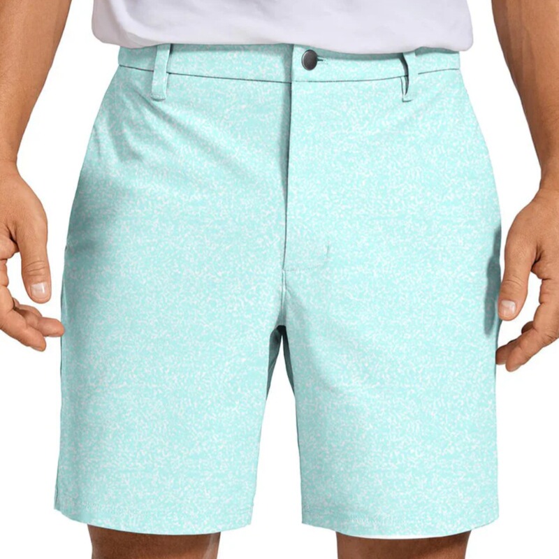 Men's Breathable Golf Shorts Elastic Quick Dry Sports Pants Summer Casual Fashion Golf Shorts