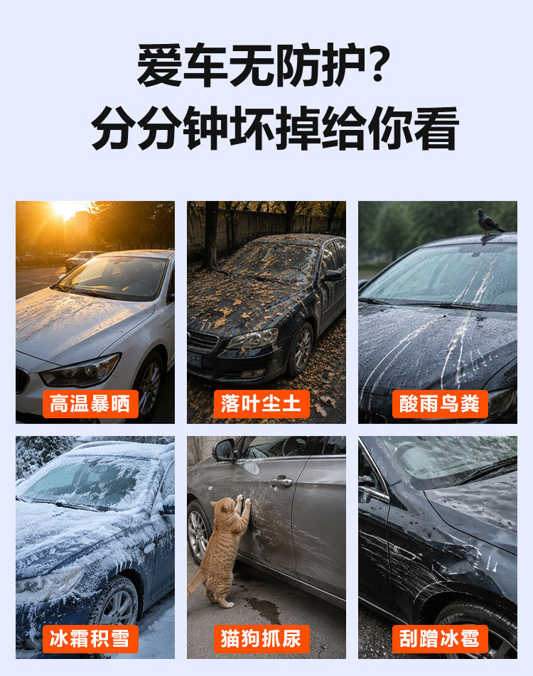 Fully Automatic Intelligent Remote Control Car Cover, Sun-Proof and Rain-Proof, Thickened Car Cover, Universal for All Seasons, Electric Motorcycle Sunshade Cover