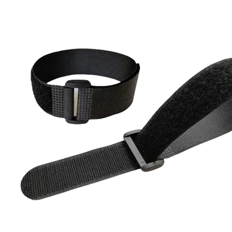 水瓶架工具袋用可印logo强力固定耐用可调节长度带扣魔术贴绑带