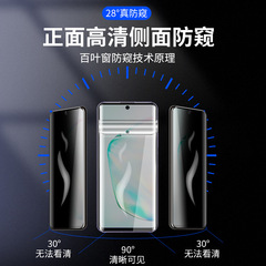 Applicable for Xiaomi 14 anti-spy water condensation film XM12/13 Pro privacy anti-peeping 10/11 phone protective soft film 8/9