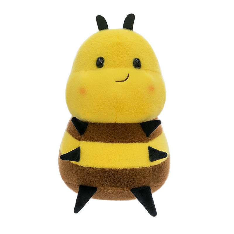 新しいかわいい小さな蜂ぬいぐるみセブンスターてんとう虫人形子供の人形誕生日ギフトキャッチマシン人形|undefined
