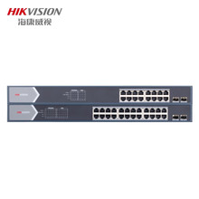 海康威视（HIKVISION） 机架式千兆低功率PoE交换机