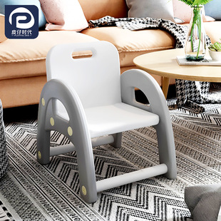 Baby Chair Small Bench Household Toddler Dining Chair Kidsren's Thickeneded Plastic Seat Baby Eating Backrest Small Stool
