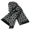 Demi-season keep warm soft scarf English style, British style