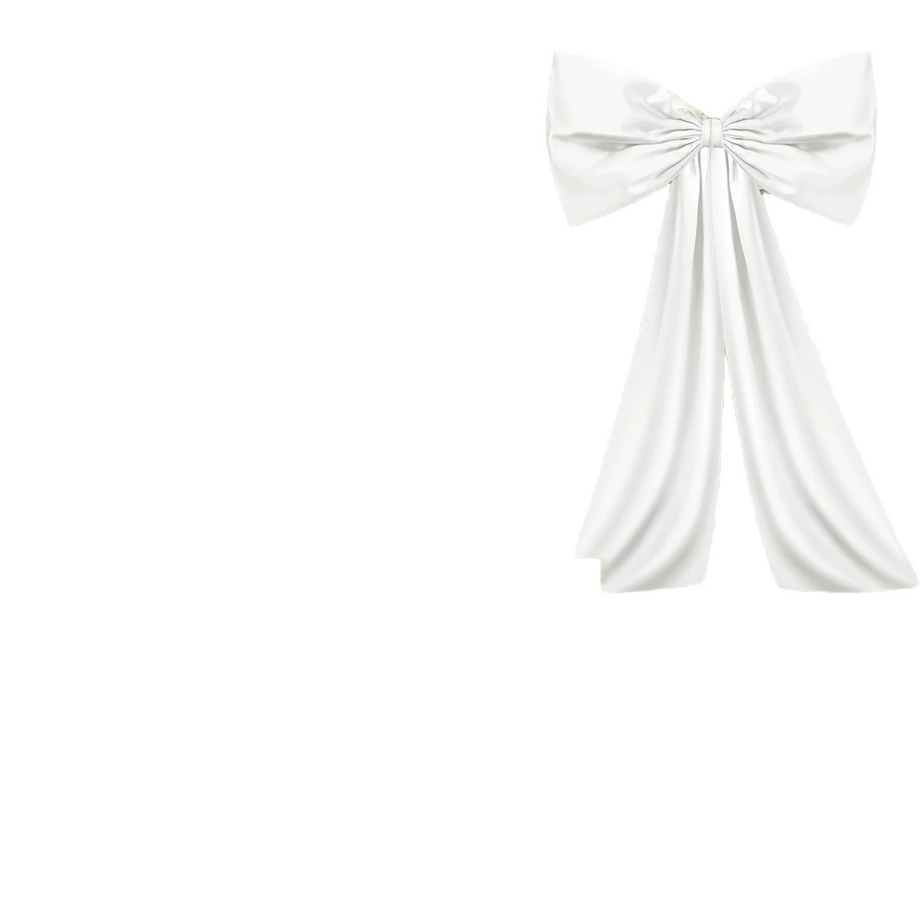 Big evening dress with bow, (Cross-border trading)