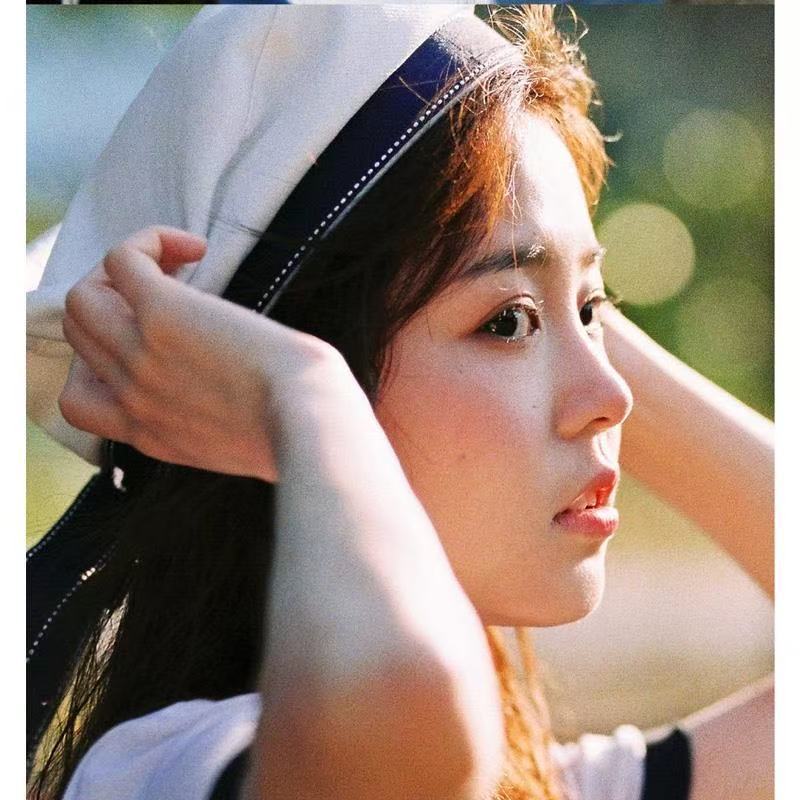日系甜美帽子女可爱飘带蝴蝶结贝雷帽韩版百搭字母刺绣平顶海军帽|undefined