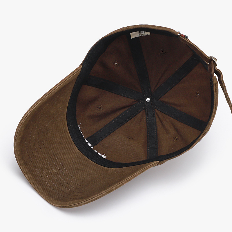 Cappellino da baseball ricamato stile coreano per donna autunno_voghion.com