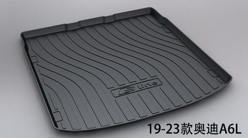 Cross-Border Special-Purpose 3D High-Edge Trunk Mat, Wear-Resistant, Scratch-Resistant, Waterproof Tpe Trunk Mat
