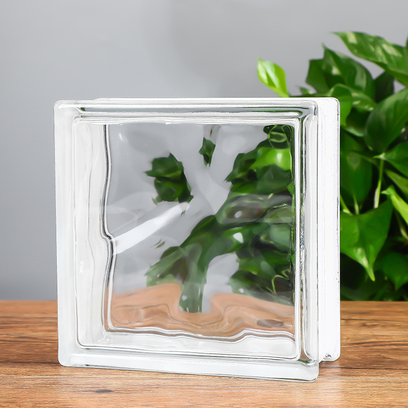 ladrillo de vidrio ultra blanco ladrillo de cristal ladrillo hueco pared de partición red fondo de arte puerta de entrada ladrillo hueco cristal de hielo