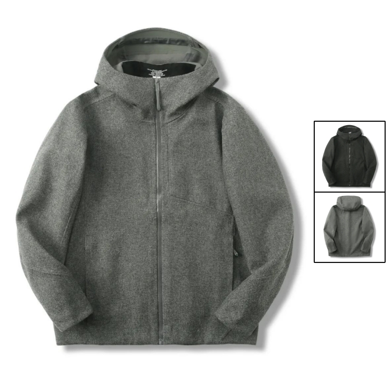 Bird Brand Business Woolen Jacket for Men, Fully Taped Seams, High-Quality Autumn and Winter New Hooded Outdoor Softshell Jacket Bird Brand Business Woolen Jacket for Men, Fully Taped Seams, High-Quality Autumn and Winter New Hooded Outdoor Softshell Jacket