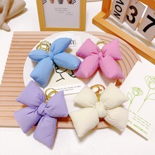 新款百搭大号蝴蝶结钥匙扣韩国东大门热卖充棉包包挂件创意小礼品