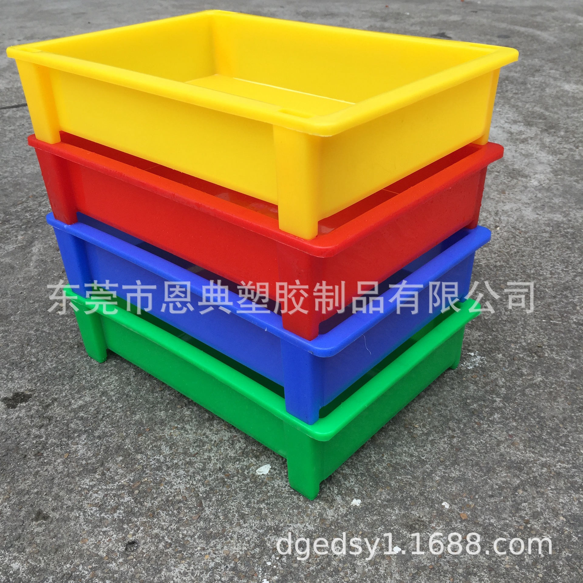 18650分格电池盒 新能源锂电池塑料盒 高脚物流盒电子车间周转盒