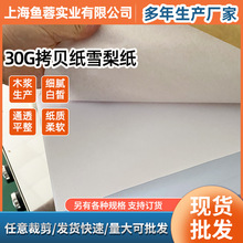 批发30g拷贝纸 塑料模具包装纸 服装内衬纸 鲜花包装吸纸折叠高透
