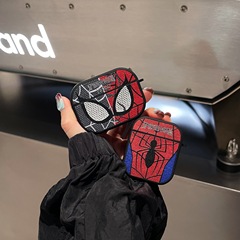 個性的なスパイダーマンairpods proアップルbluetoothイヤホンケース2/3/4世代アニメ保護カバーが適用されます
