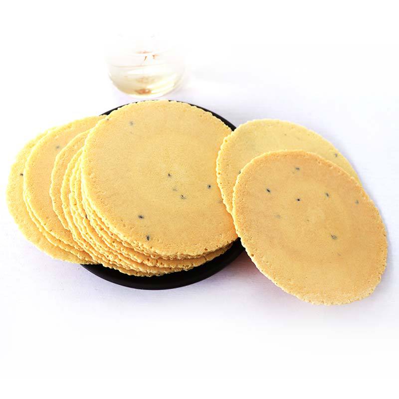 【廠家直銷】柴夫粗糧薄脆山藥餅512g雜糧芝麻薄餅乾山藥片零食