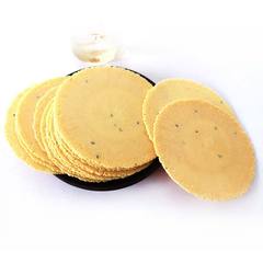 【廠家直銷】柴夫粗糧薄脆山藥餅512g雜糧芝麻薄餅乾山藥片零食