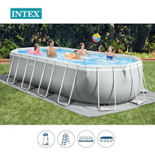 INTEX26798��ͥ��Ӿ��6����Բ�ܼ�ˮ����װ����ۻ�Ϸˮ�ؼӺ�