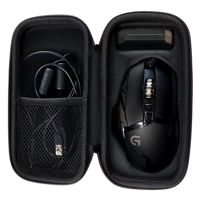 Suministro directo de fábrica de bolsa de almacenamiento portátil para ratón Logitech G502G903, bolsa a prueba de golpes, bolsa de almacenamiento multifuncional de EVA, digital