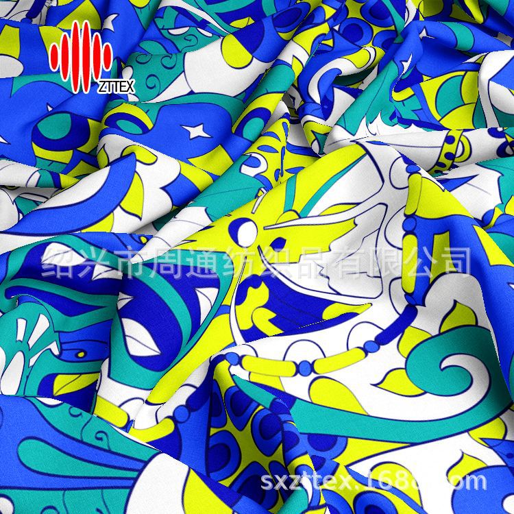ZTTEX 数码印花 批发 代为设计花型 210d印花牛津布涤纶