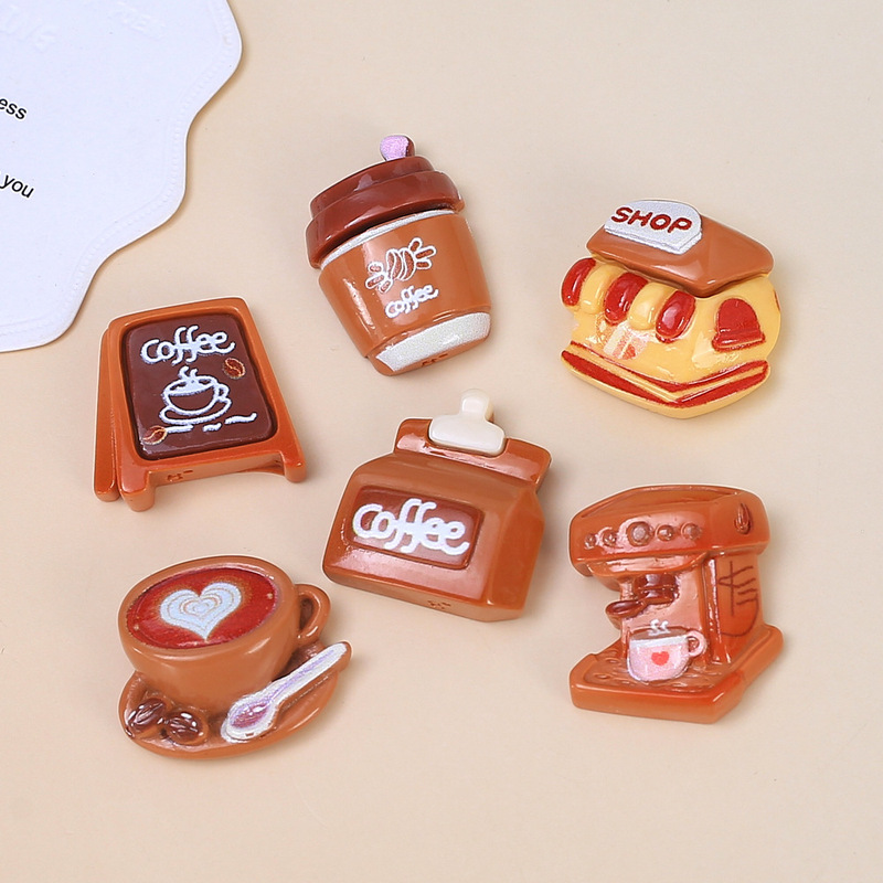 Creative Cafe Notice Board Cartoon Handmade DIY Jewelry Cream Glue Tree Small Fat Accessories Hole Shoe Buckle Material