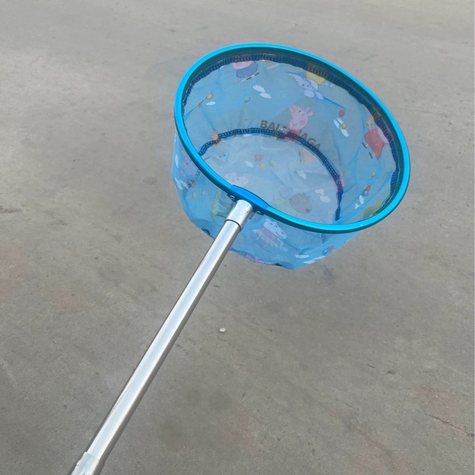 Handheld fishing net stainless steel, 70 cm