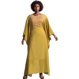 2025 Women's Two-Piece Dress Cross-Border Suspender Loose Women's Skirt African Ethnic Gauze Skirt Foreign Trade Dropshipping
