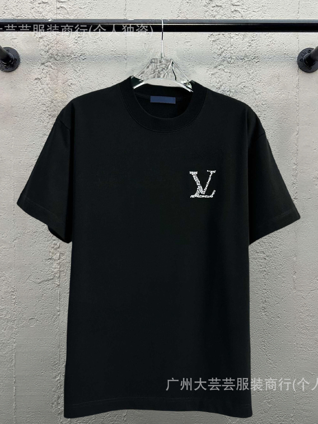 Donkeyjia 正しい高バージョンパール半袖 25 新しい夏 L ビーズ Tシャツドロップシッピングルーズ男性と女性のトップス