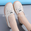 White shoes, summer footwear, fashionable white sneakers, non-slip sports shoes for leisure, 2023, wholesale