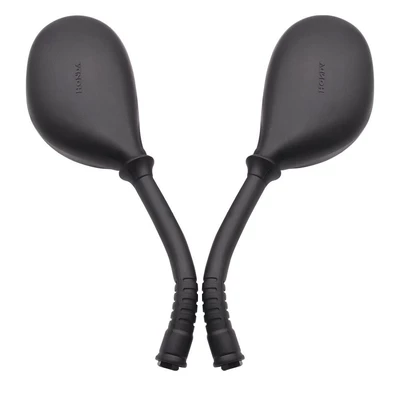 positive and negative rearview mirror | Motorcycle rearview mirror
