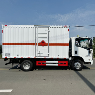 Jac 3.4m Hazardous Goods Vehicle Explosion-Proof Vehicle Flammable Solid Box Truck Delivered to Your Home