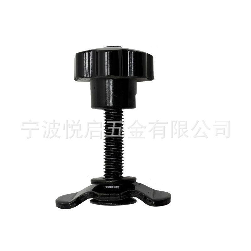 8.8級RVキャンピングカー改造用黒色M8ネジ固定バックルアルミレールアクセサリー20/40/60mm|undefined
