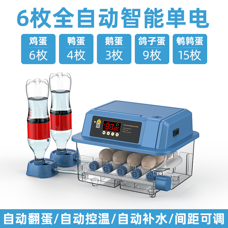 Incubadora de Huevos Inteligente para Codornices, Máquina de Incubación Inteligente para Cría de Aves, Fabricante Original