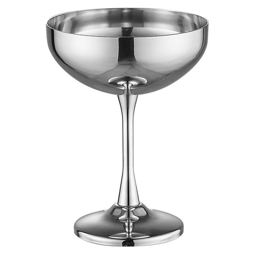 Stainless steel cocktail glasses, popsicle cups, creative metal highball glasses, bar and restaurant martini glasses, margarita glasses