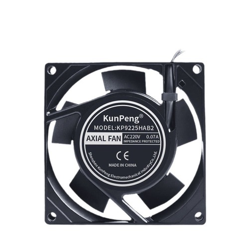 9025 cooling fan 9225 violent fan ball silent 9cm snowflake machine refrigeration machine 220V cooling fan