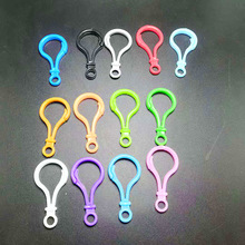 批发灯泡扣 公仔扣 钥匙链挂钩 毛绒玩具配件 问号钩 环保材质