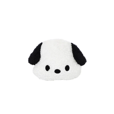 Cushion, Winter High-End Plush, Warm: Seat cushion, seat cover - peach-velvet-black-and-white-dog-headrest