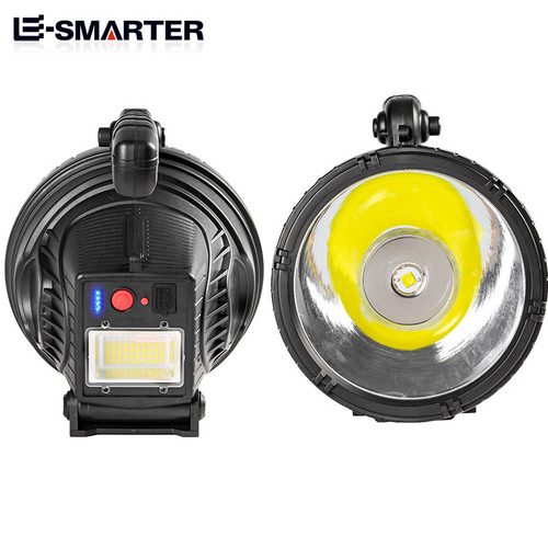Cross-border new strong light searchlight LED outdoor portable flashlight with rechargeable high-power long-range beam
