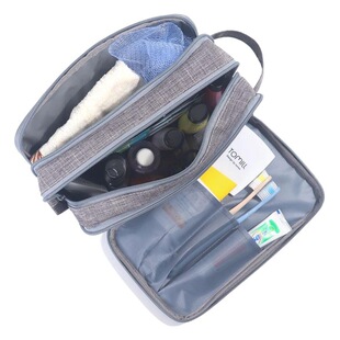 New wet and dry separation Internet celebrity cosmetic bag ins style portable wash bag portable travel storage bag storage bag